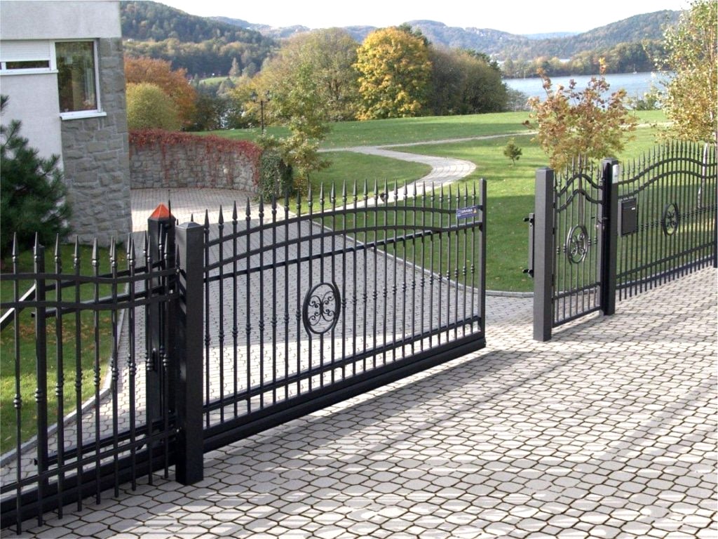 modern tasarımlı bft ve nice otomatik bahçe kapısı, site girişinde villanızda kullanıma uygun